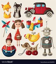 Image result for Vintage Christmas Toys Clip Art