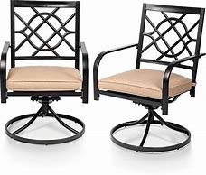 Image result for steel swivel rockers outdoor chair
