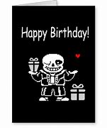 Image result for Undertale Birthday Card