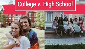 Image result for Difference Between High School and College