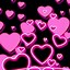 Image result for Rose Gold Pink Heart Wallpaper