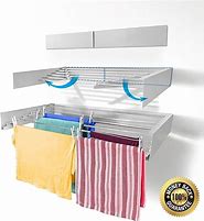Image result for Folding Wall Laundry Hanger