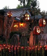 Image result for Outdoor Halloween Decorations Lighting
