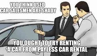 Image result for Rental Car Meme