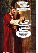 Image result for Jesus Knocking On Door Meme