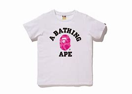 Image result for BAPE Head White T-Shirt