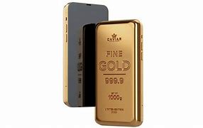 Image result for 24-Carat Real Gold iPhone