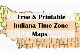 Image result for Central Time Zone Indiana