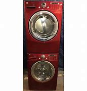Image result for Red LG Front Load Washer and Dryer Set