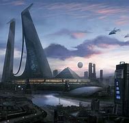 Image result for Futuristic Cityscape
