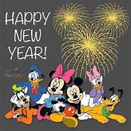 Image result for Disney Characters Happy New Year