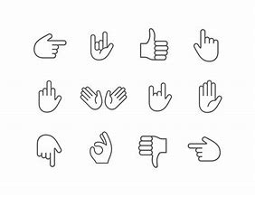 Image result for Hand. Emoji Means