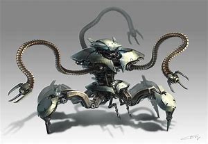 Image result for Alien Drone Robot Concept Art
