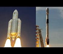 Image result for Ariane 5 vs Falcon Heavy