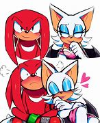 Image result for Pregnant Knuckles X Rouge