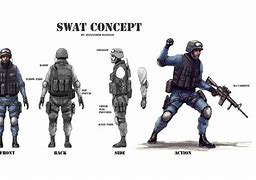 Image result for Swat Team Art