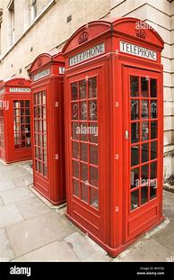 Image result for Silver British Phone Box