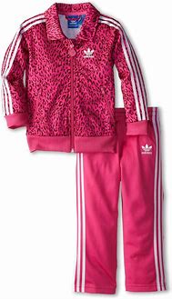 Image result for Pink Adidas Tracksuit Baby Girl