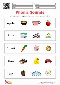 Image result for Phonics Activity for Kids