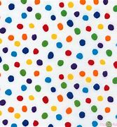 Image result for Rainbow Polka Dot Fabric