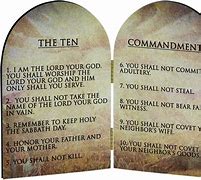 Image result for The Real 10 Commandments