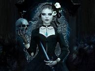 Image result for Gothic Skull Witch