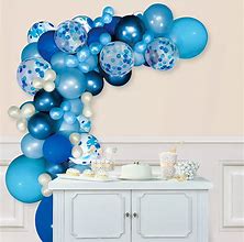 Image result for Balloons Lighting Blue Party City