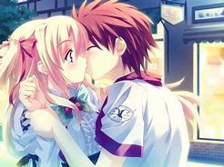 Image result for Anime Prince and Princess Kissing