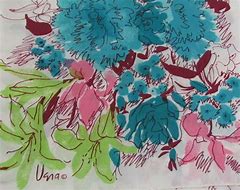 Image result for Quilt Reversible Yellow Lime Green Pink