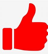 Image result for Facebook Logo with Thumbs Up in Red