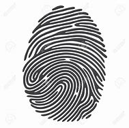 Image result for Electronic Fingerprint Clip Art