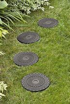 Image result for Recycled Rubber Stepping Stones Outdoor