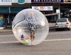 Image result for Man in Bubble