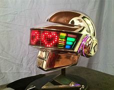 Image result for Daft Punk Guy-Manuel Helmet LED