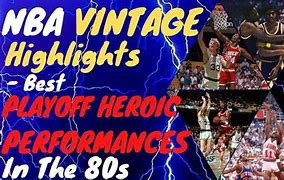 Image result for NBA Game 80s
