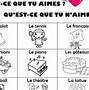 Image result for Je N'aime Pas