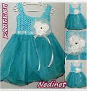 Image result for Crochet Baby Dress