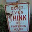 Image result for Funny Parking Team Signs