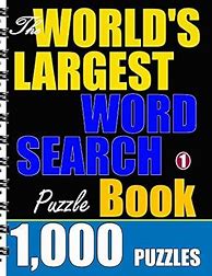 Image result for World's Largest Word Search Puzzle