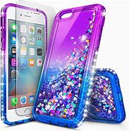 Image result for iPhone 6s Plus Case Glittery Pink and Blue