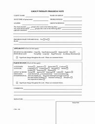 Image result for Therapy Notes Template