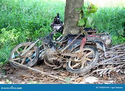 Image result for Broken Motorcycle Honda