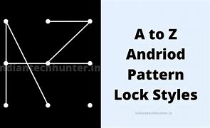 Image result for Letter B Phone Lock Pattern