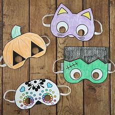 crafts halloween masks to print and color it s always autumn crafts halloween masks to print and color it s always autumn