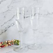 Image result for Quality Plastic Champagne Flutes