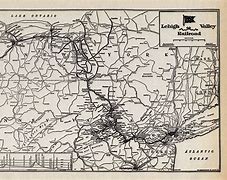 Image result for Lehigh Valley Railroad Map in Delano PA