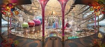 Image result for Candy Factory Concept Art