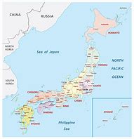 Image result for Japan Area Map