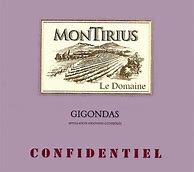 Image result for Montirius Gigondas Confidentiel