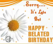 Image result for Happy Belated Birthday Brenda